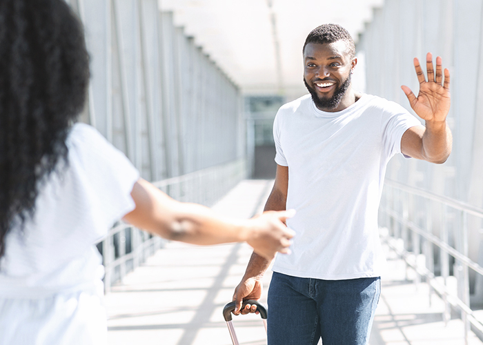 International nurse arriving in America
